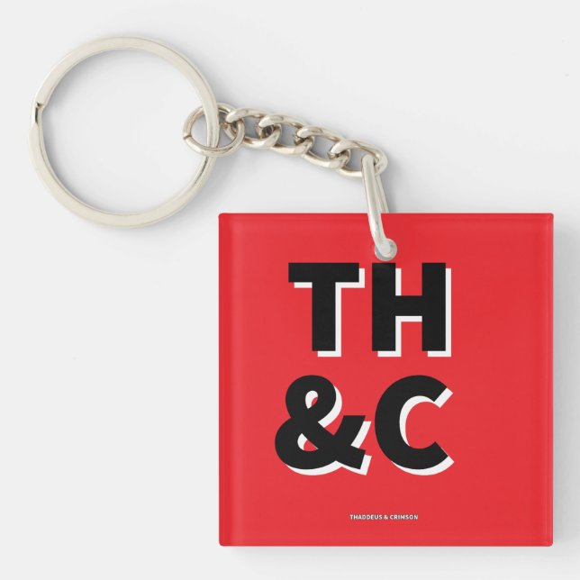 thaddeus & crimson, Adam Moyer, Addi Nicki Keychain (Front)