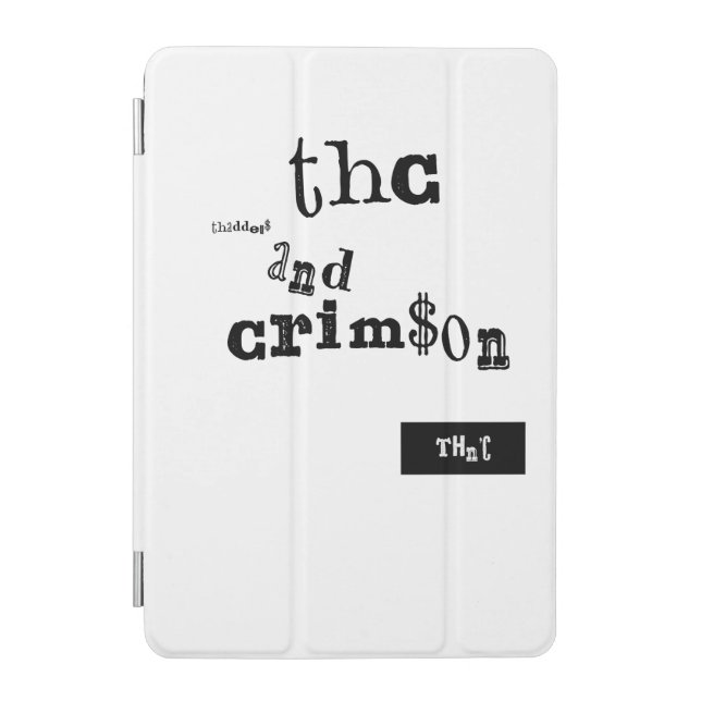 thaddeus & crimson iPad mini cover (Front)