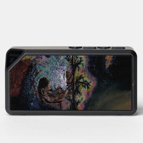 thaddeus & crimson Painting Design Bluetooth Speaker
