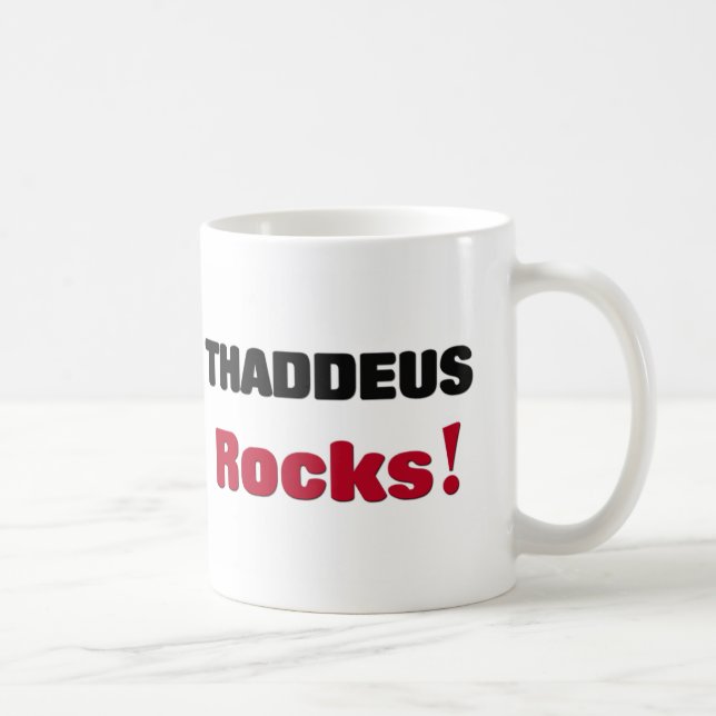 Thaddeus Rocks Coffee Mug (Right)