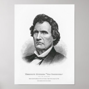 Thaddeus Stevens Portrait Poster