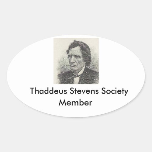 Thaddeus Stevens Society member sticker
