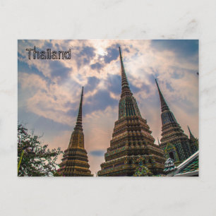 Thai Architecture Postcard