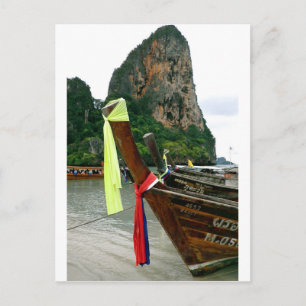 Thai Boats Postcard