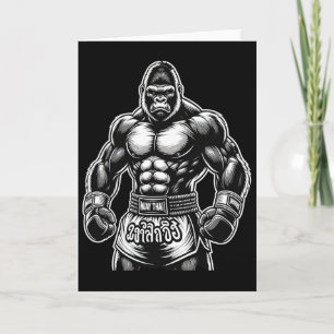 Thai Boxing And Kickboxing - Muay Thai Gorilla  Card