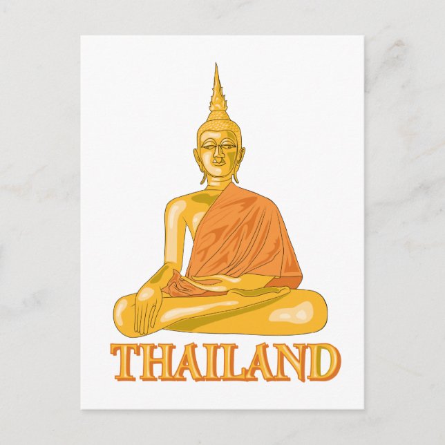 Thai Buddha Postcard (Front)
