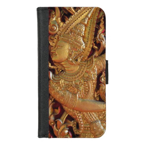 Thai Buddhist Temple Detail iPhone 87 Wallet Case