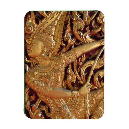 Thai Buddhist Temple Detail Magnet