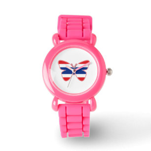 Thai Butterfly Flag Watch