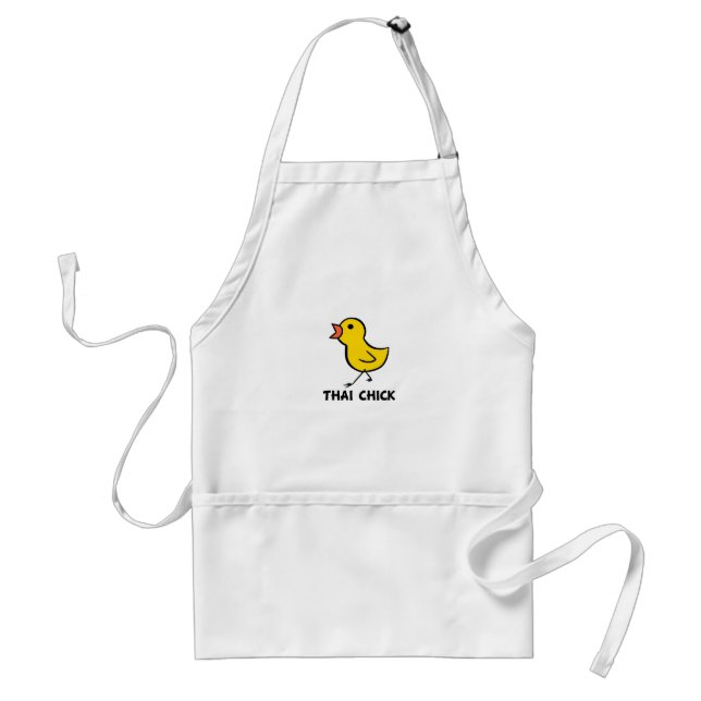 Thai Chick Adult Apron (Front)