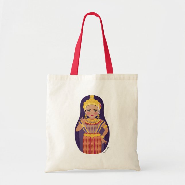 Thai Dancer Matryoshka Bag (Front)