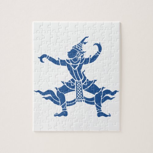 Thai Dancer  Thailand Sign  Jigsaw Puzzle