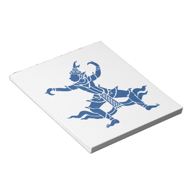 Thai Dancer ⚠ Thailand Sign ⚠ Notepad (Angled)