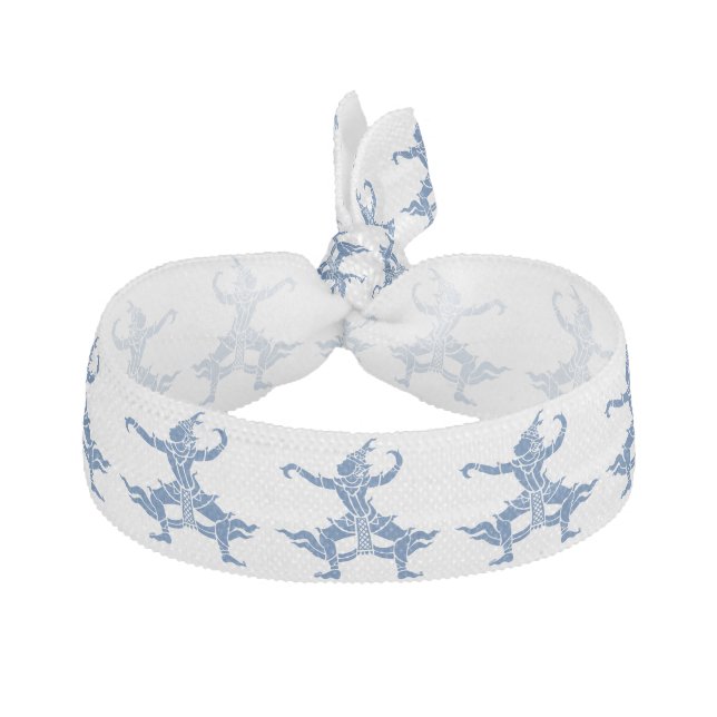Thai Dancer ⚠ Thailand Sign ⚠ Ribbon Hair Tie (Front)