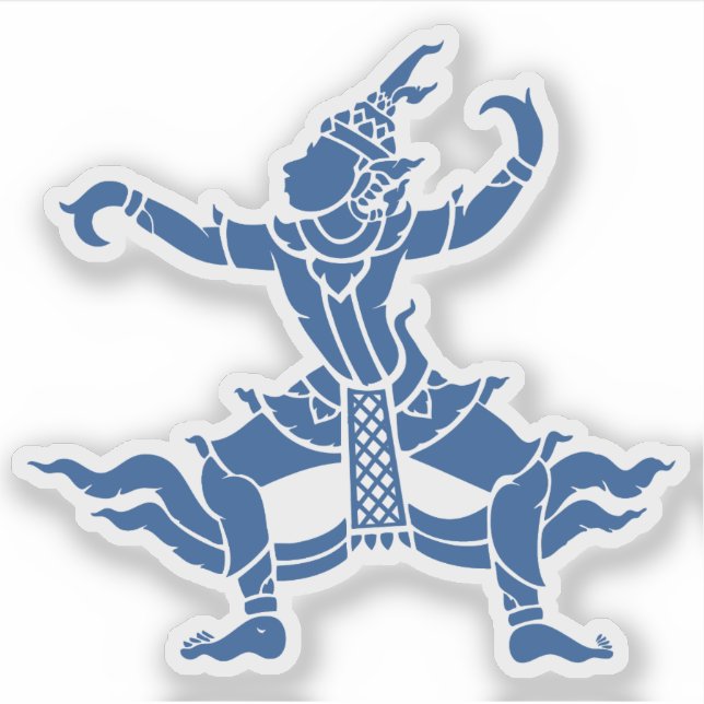 Thai Dancer ⚠ Thailand Sign ⚠ Sticker (Front)