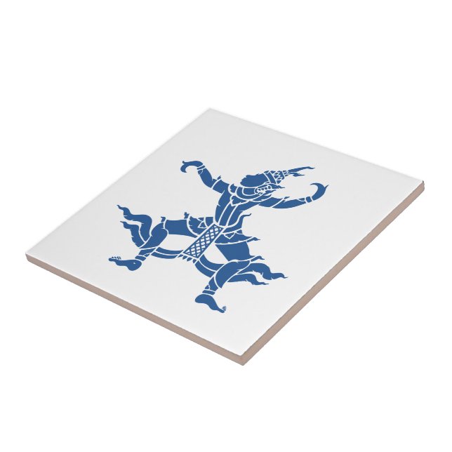 Thai Dancer ⚠ Thailand Sign ⚠ Tile (Side)