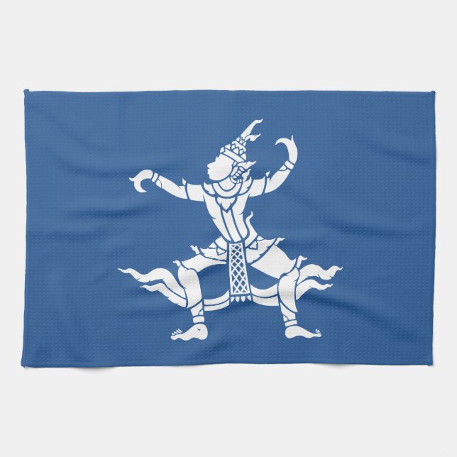 Thai Dancer ⚠ Thailand Sign ⚠ Towel (Horizontal)