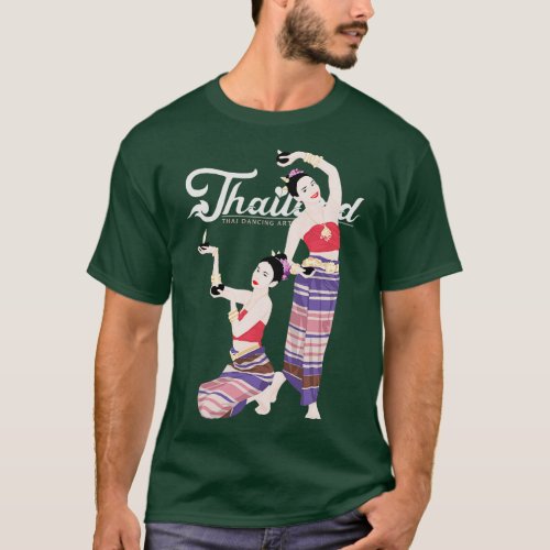 Thai Dancing Art T_Shirt