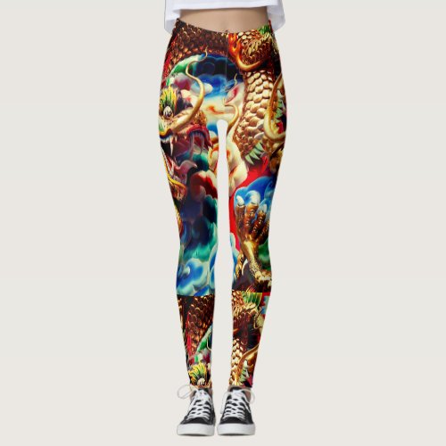 Thai Dragon Leggings