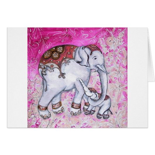 THAI ELEPHANTS CARDS (Front Horizontal)