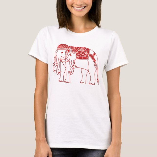 Thai Erawan White Elephant T-Shirt (Front)
