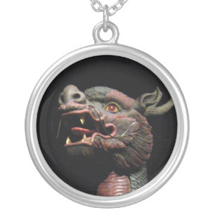 Thai Fairytale - The Dragon Horse Silver Plated Necklace
