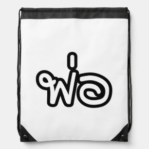 Thai Father - พ่อ / Phaw - Thai Language Script Drawstring Bag