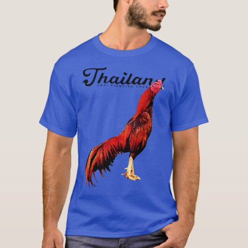 Thai Fighting Rooster T_Shirt