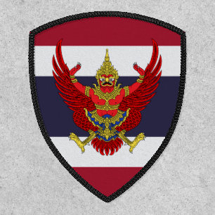 Thai Flag & Emblem, Flag of Thailand Patch