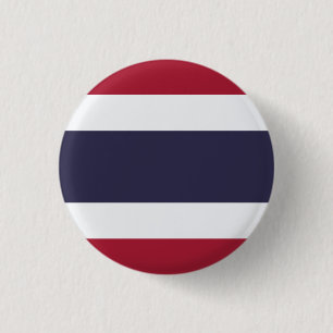 Thai Flag, Flag of Thailand Button