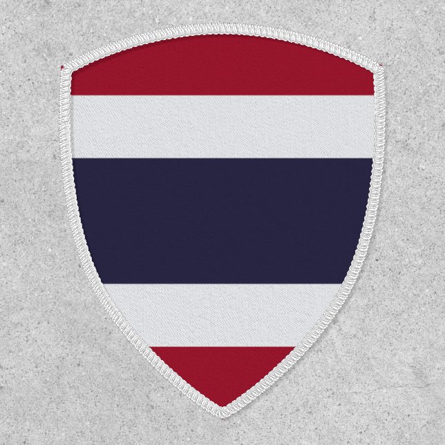 Thai Flag, Flag of Thailand Patch (Front)