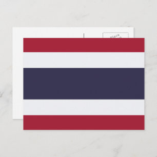 Thai Flag, Flag of Thailand Postcard