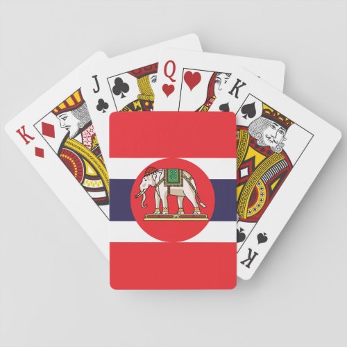 Thai flag Playing Cards