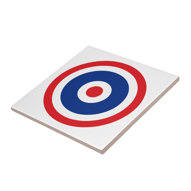 Thai Flag Roundel Target Tile (Side)