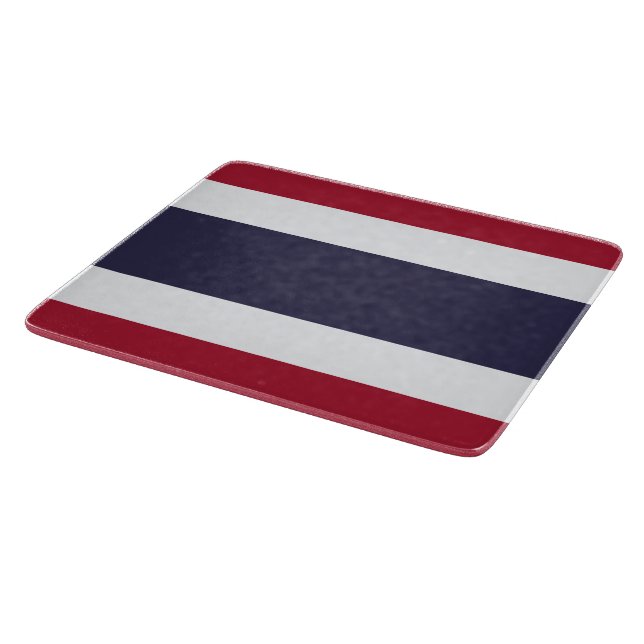 Thai Flag (Thailand) Cutting Board (Corner)