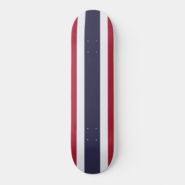 Thai Flag (Thailand) Skateboard (Front)