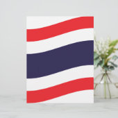 Thai Flag Wave (Standing Front)
