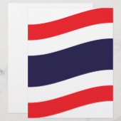 Thai Flag Wave (Front/Back)