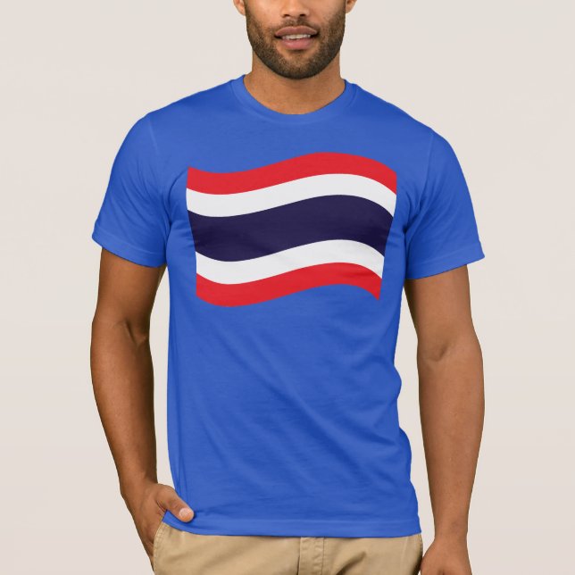Thai Flag Wave T-Shirt (Front)