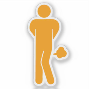 THAI FOOD CAN BE SPICY ⚠ Funny Sign : Restrooms ⚠ Sticker