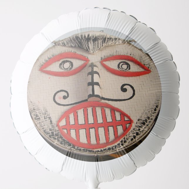 Thai Ghost Face, Phi Ta Khon Mask Festival, Loei Balloon (Front)