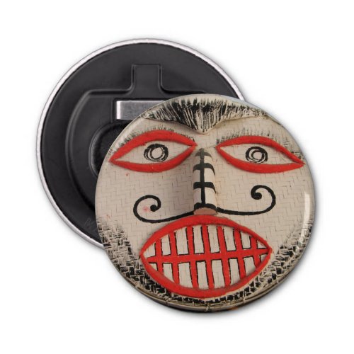 Thai Ghost Face Phi Ta Khon Mask Festival Loei Bottle Opener