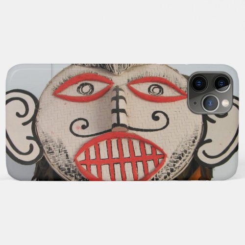 Thai Ghost Face Phi Ta Khon Mask Festival Loei iPhone 11 Pro Max Case