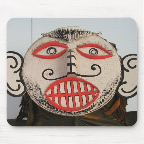 Thai Ghost Face Phi Ta Khon Mask Festival Loei Mouse Pad