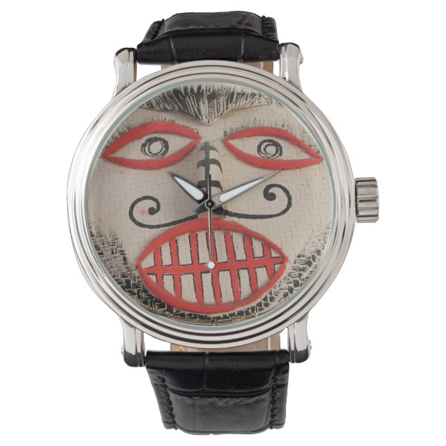 Thai Ghost Face, Phi Ta Khon Mask Festival, Loei Watch (Front)