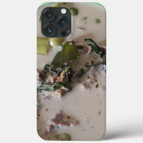 Thai Green Curry แกงเขียวหวาน  Asian Food iPhone 13 Pro Max Case