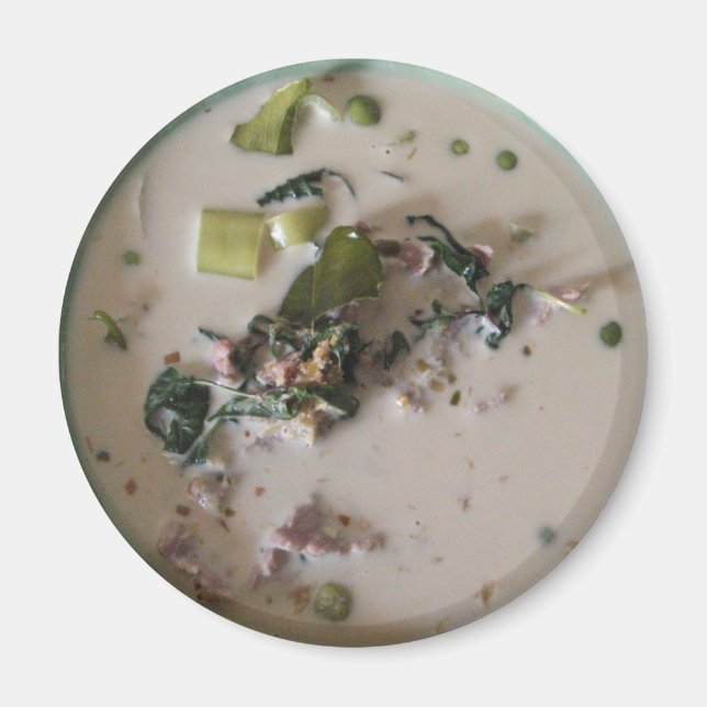Thai Green Curry [แกงเขียวหวาน] ... Asian Food Magnet (Front)