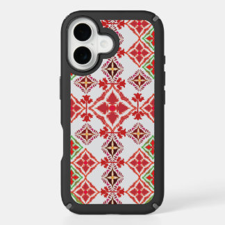 Thai Harmony Red Pattern Phone Case