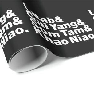 Thai Isaan Street Food Wrapping Paper