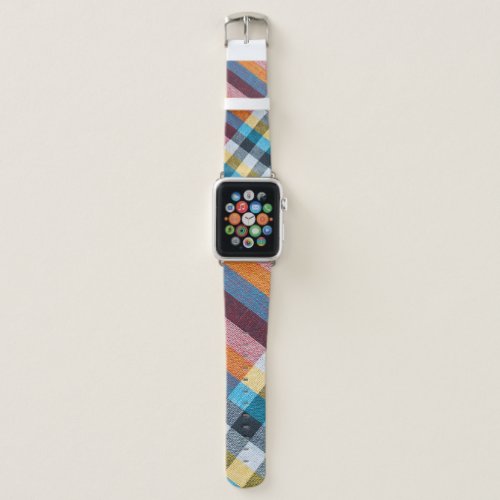 Thai Loincloth Closeup Fabric Texture Apple Watch Band